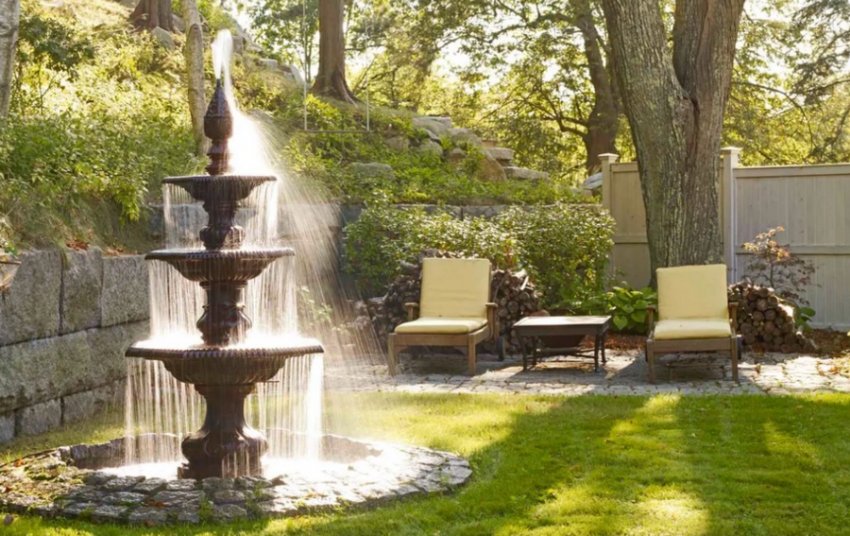Фонтан у ландшафтному дизайні Фонтан у ландшафтному дизайні