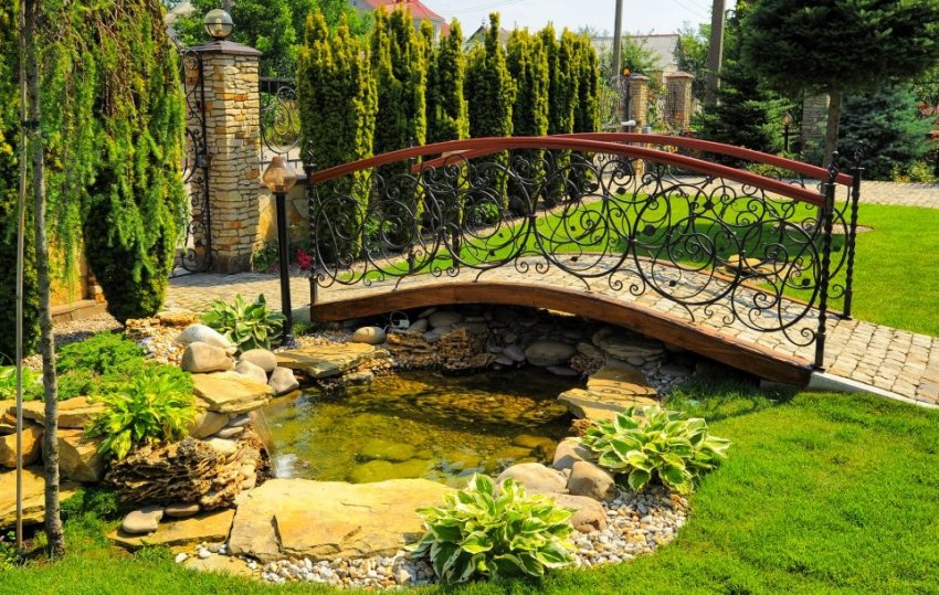 Міст у ландшафтному дизайні Міст у ландшафтному дизайні