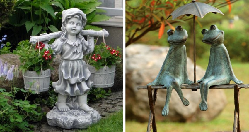 Скульптури та фігури в ландшафтному дизайні Скульптури та фігури в ландшафтному дизайні