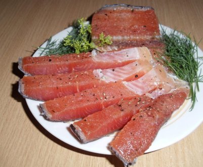 Як посолити горбушу семужним посолом
