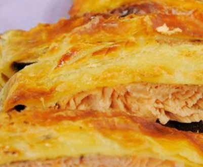 Рецепти приготування горбуші в листковому тісті