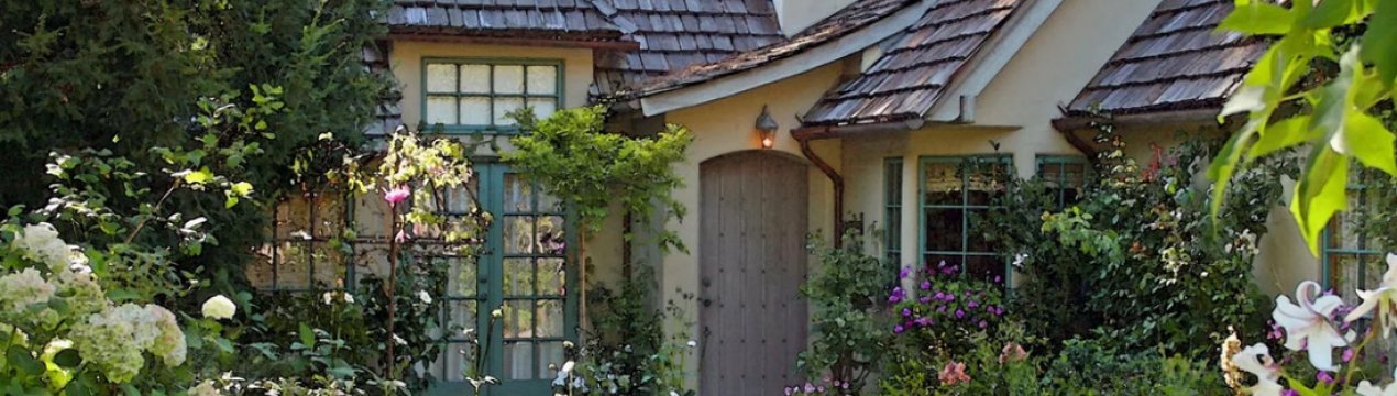 Ландшафтний дизайн ділянки в стилі прованс