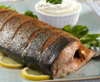 Рецепти запікання горбуші в рукаві