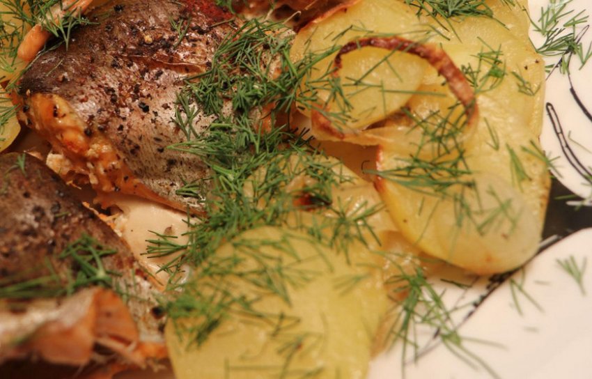 З картоплею та овочами З картоплею та овочами