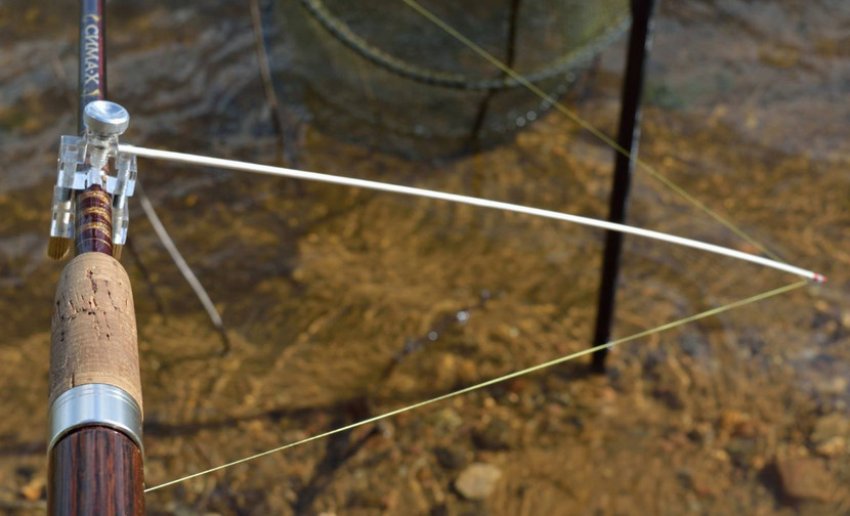 На основі старого скловолоконного вудилища