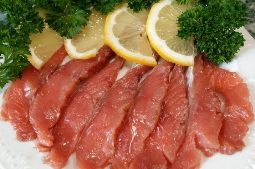 Горбуша солона під сьомгу Горбуша солона під сьомгу