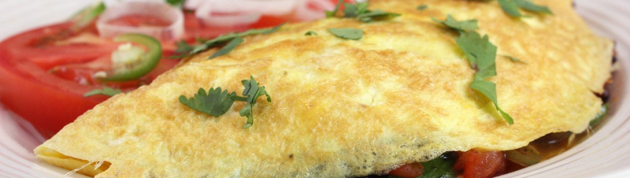 Як приготувати горбушу в омлеті