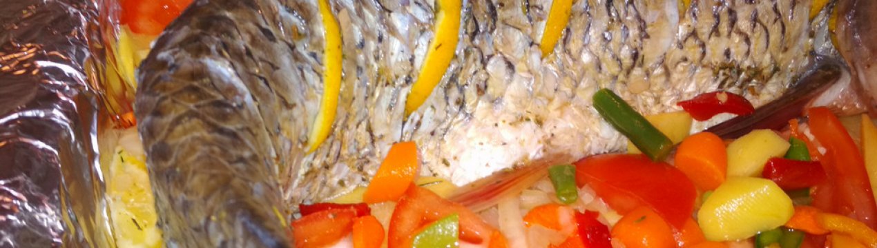 Як смачно приготувати білого амура в духовці