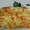 Горбуша в духовке с яйцом и сыром