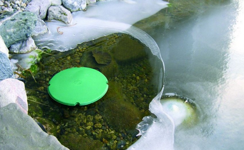 Підігрів води в ставку Підігрів води в ставку