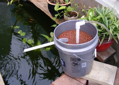 Як зробити фільтр для очищення ставка своїми руками