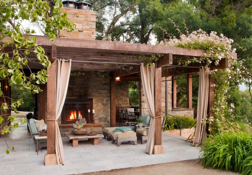 Бесiдка в стилi кантрi