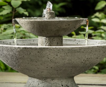 Вибір форми для наповнення декоративного фонтана