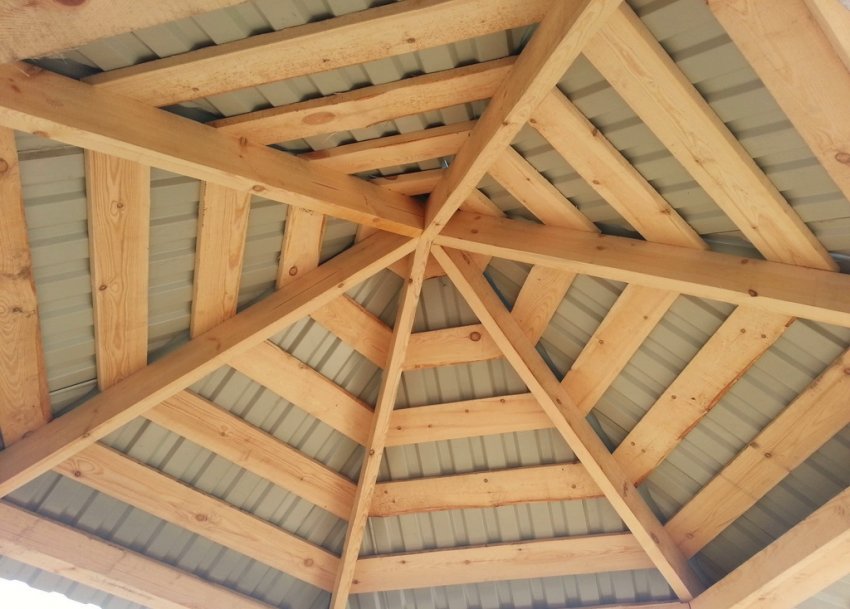 Кровля для бесідки