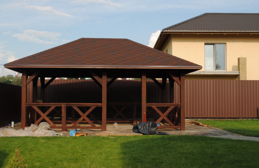 Вальмовая или четырёхскатная кровля Вальмовая или четырёхскатная кровля