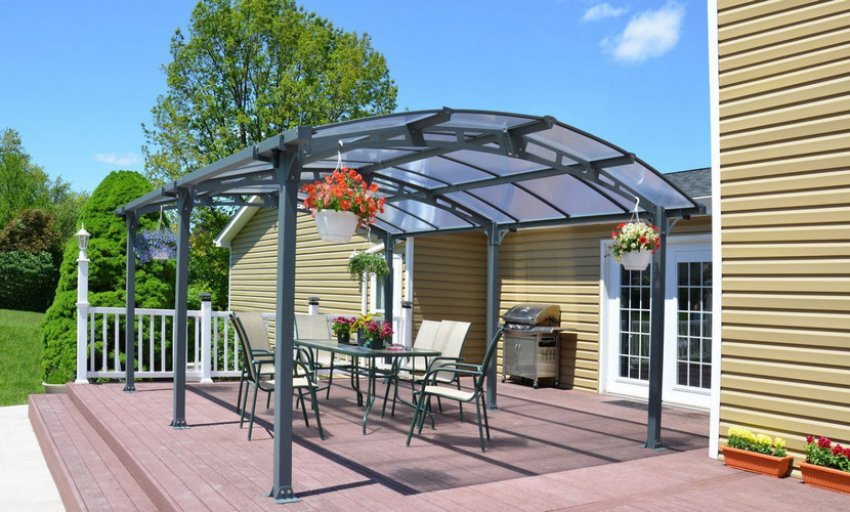 Дах з полікарбонату Дах з полікарбонату