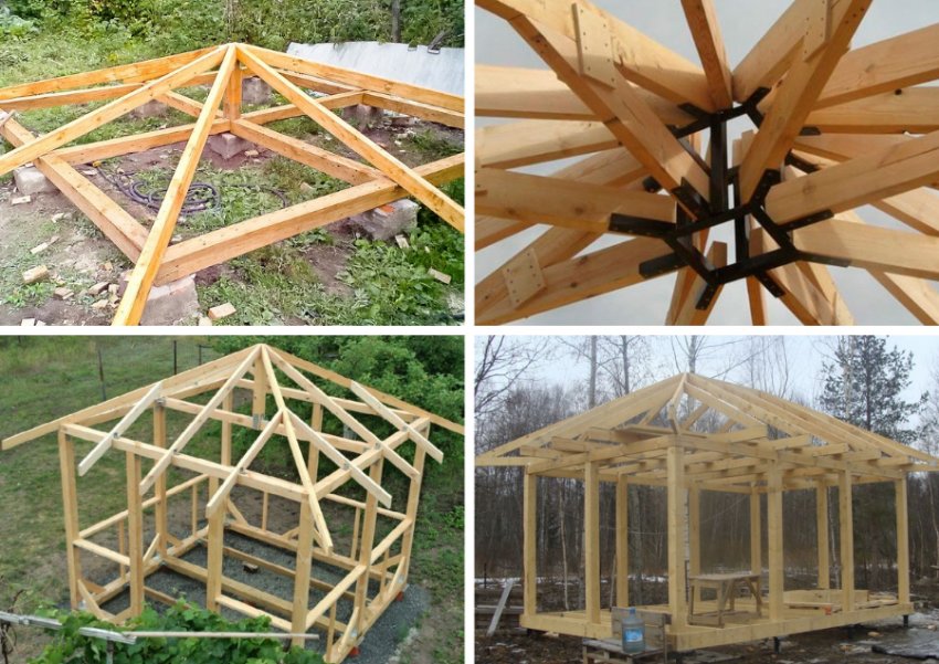 Спорудження стропильної системи Спорудження стропильної системи