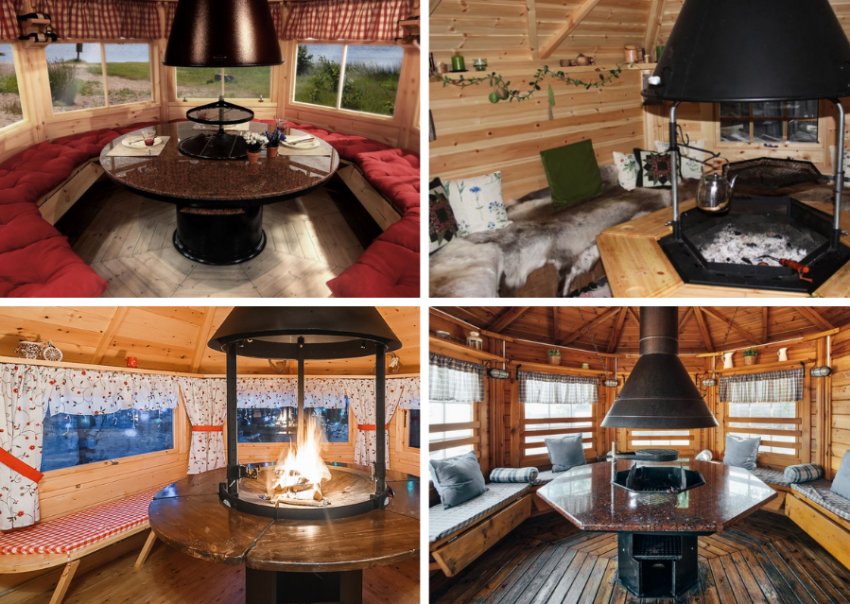 Декор фінської бесідки Декор фінської бесідки