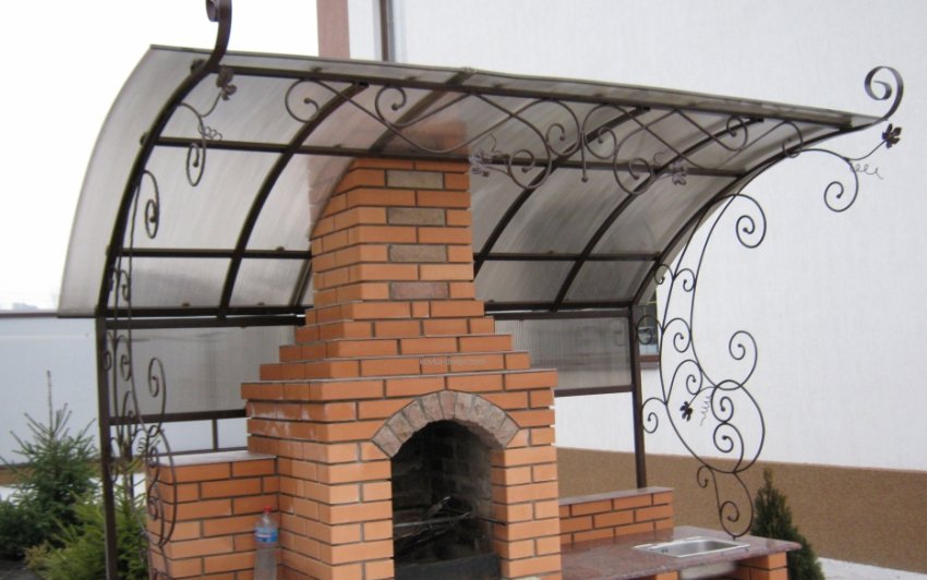 Навіс над мангалом Навіс над мангалом