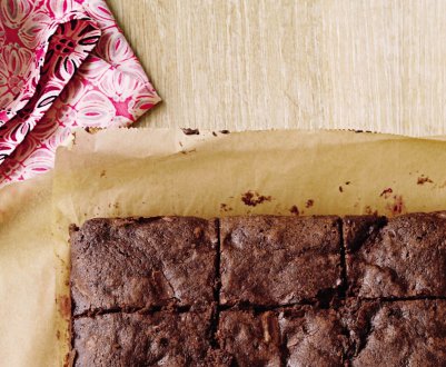 Ідея для новорічного десерту - вишневий брауні