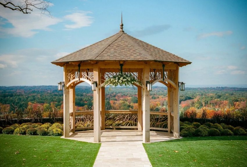 Бесідка в стилі модерн Бесідка в стилі модерн