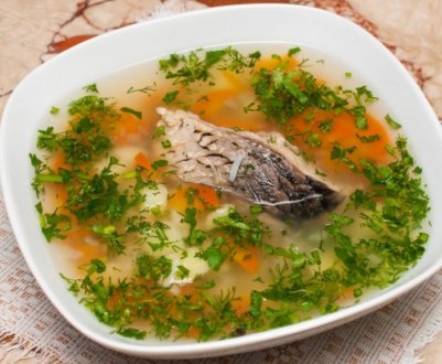 Як зварити юшку із сазана