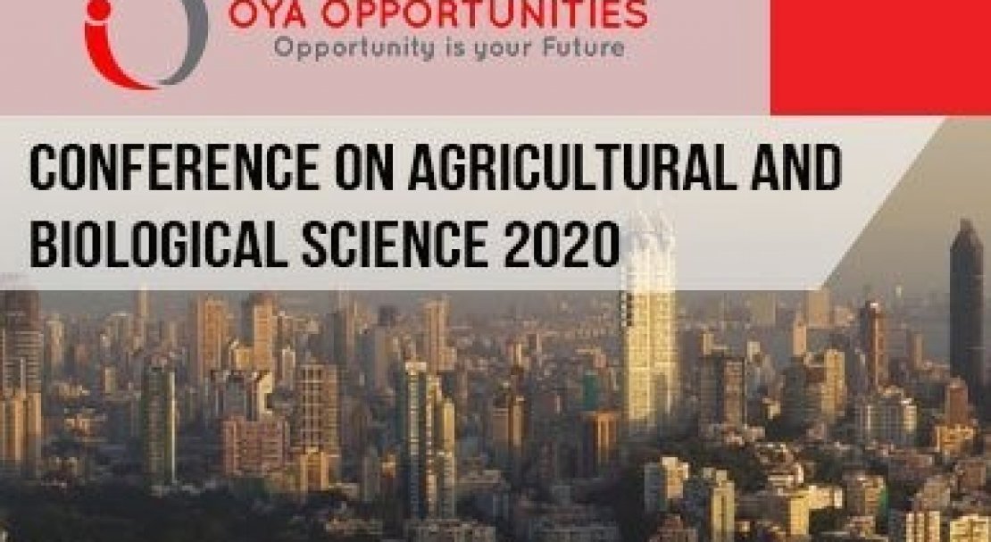 International Conference on Agricultural and Biological Science Melbourne 2020