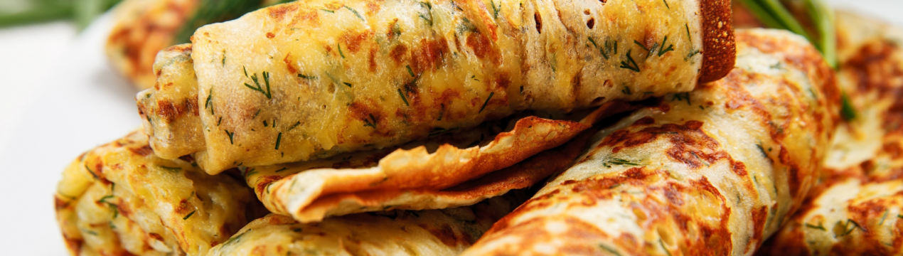 І в бенкет, і в світ: закусочні млинці для свят і сніданків