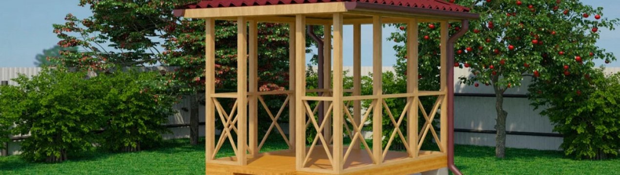 Виготовлення альтанок з дерева своїми руками