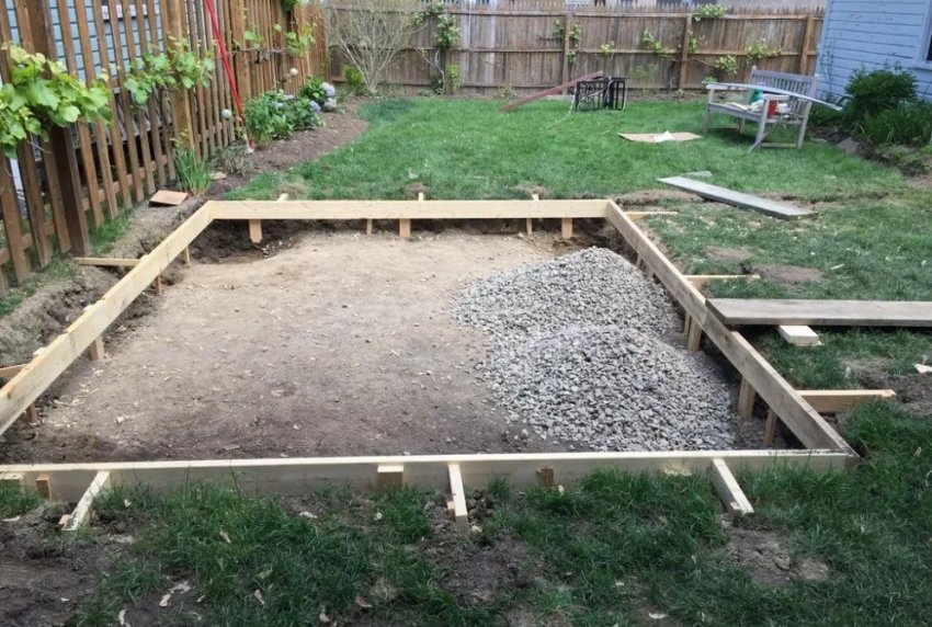 Вибір і підготовка місця під бесідку