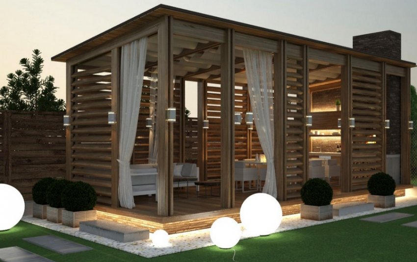 Освітлення в альтанці