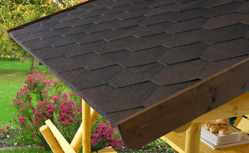 Черепиця для даху бесідки Черепиця для даху бесідки