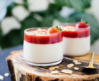 Молочна королева - новорічна панна-котта