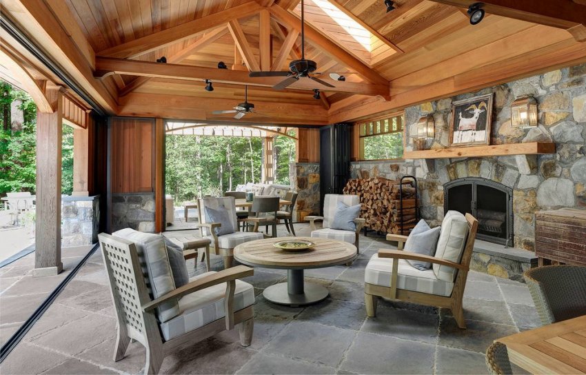 Декор бесідки шале Декор бесідки шале