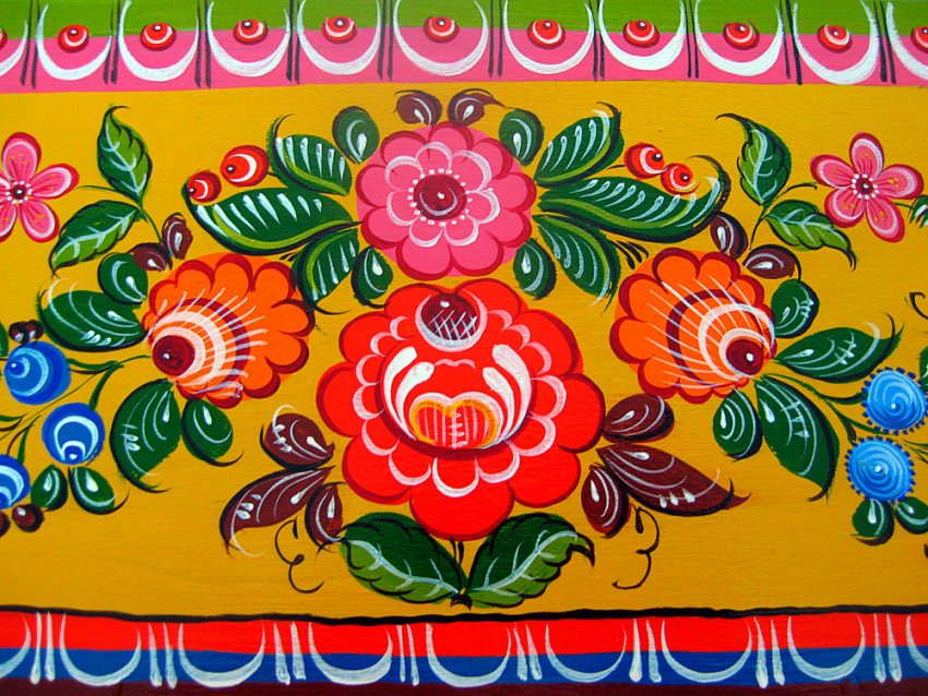 Городецька розпис