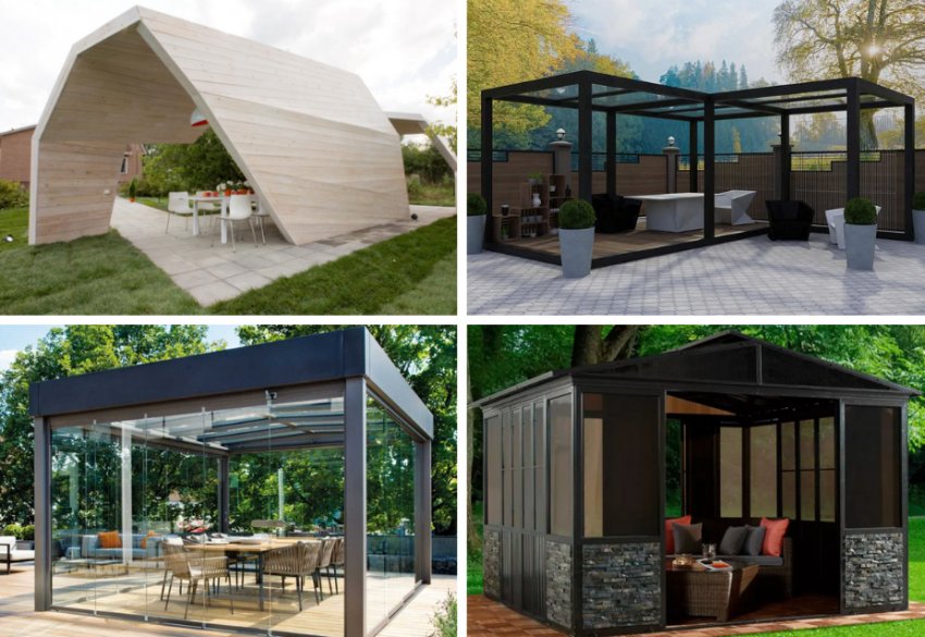 Бесідки в стилі хай-тек Бесідки в стилі хай-тек