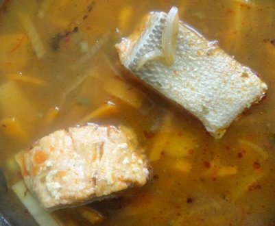 Як приготувати суп із кети