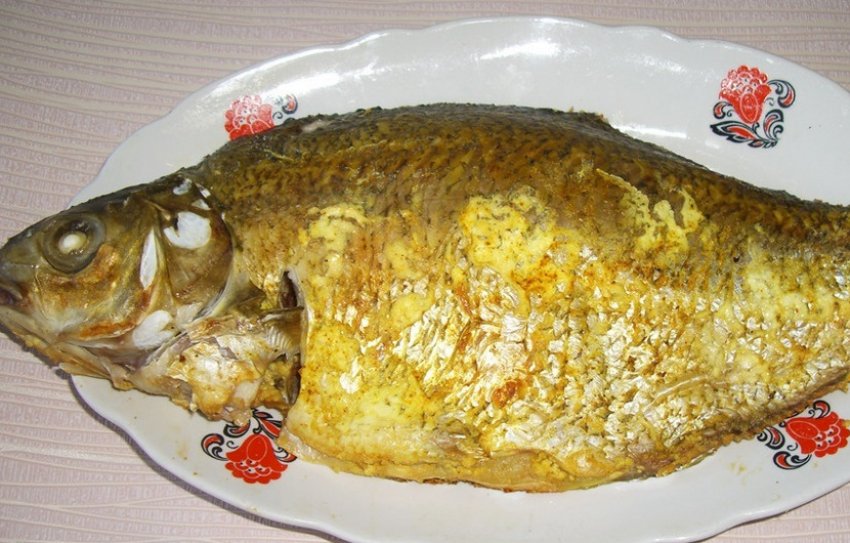 Лящ запечений у лусці Лящ запечений у лусці