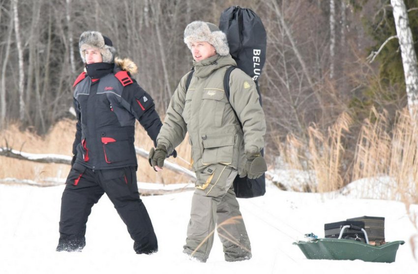 Костюми для зимової риболовлі