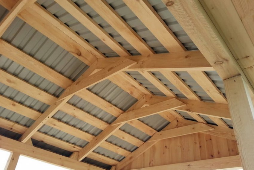 Кровля бесідки