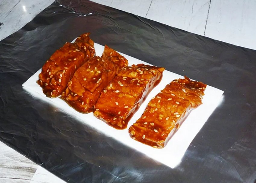 Горбуша в соусі теріякі Горбуша в соусі теріякі