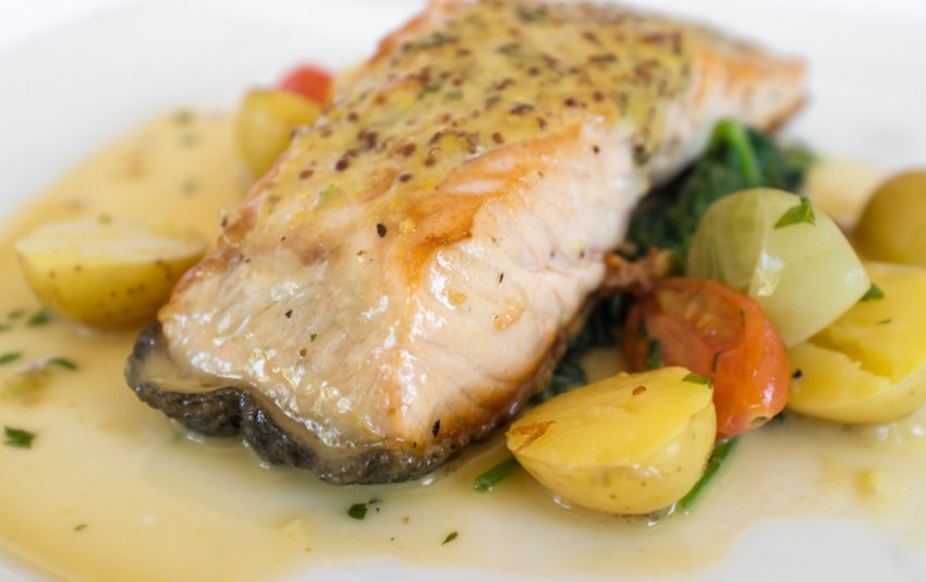 Горбуша в соусі Горбуша в соусі