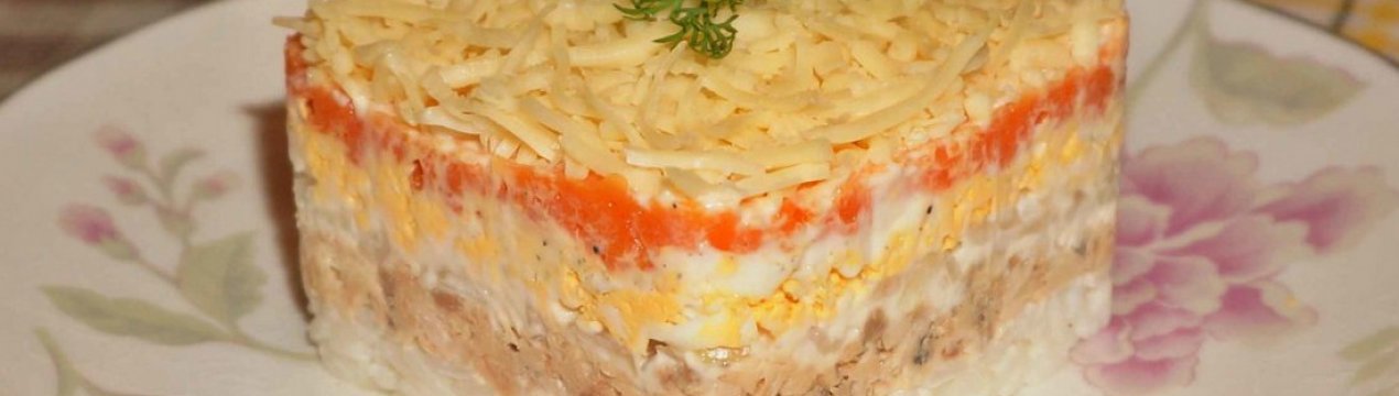 Як приготувати смачний салат із горбушею