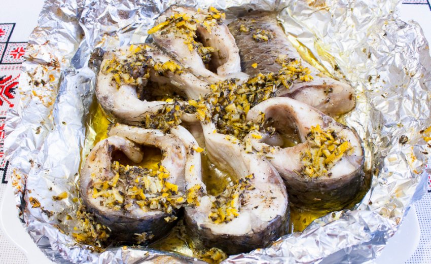 Риба у фользі