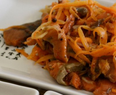 Як смачно приготувати хе із сазана