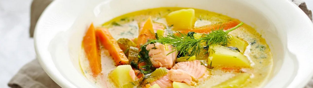 Як приготувати суп із консервованої горбуші