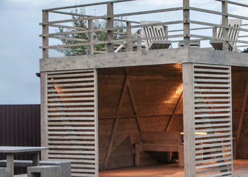 Побудова двоповерхової бесідки своїми руками