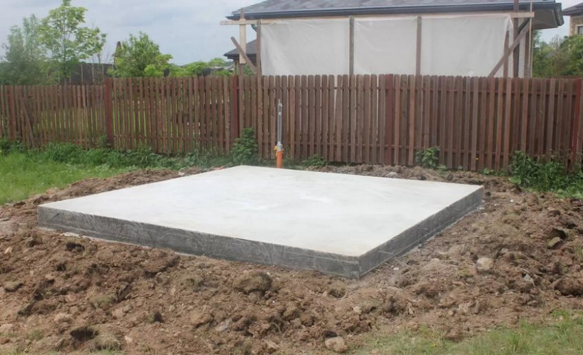 Готовий фундамент для альтанки Готовий фундамент для альтанки