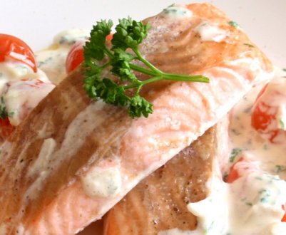 Як приготувати кету у вершковому соусі: покрокові рецепти