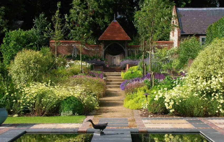 Сільський стиль в ландшафті